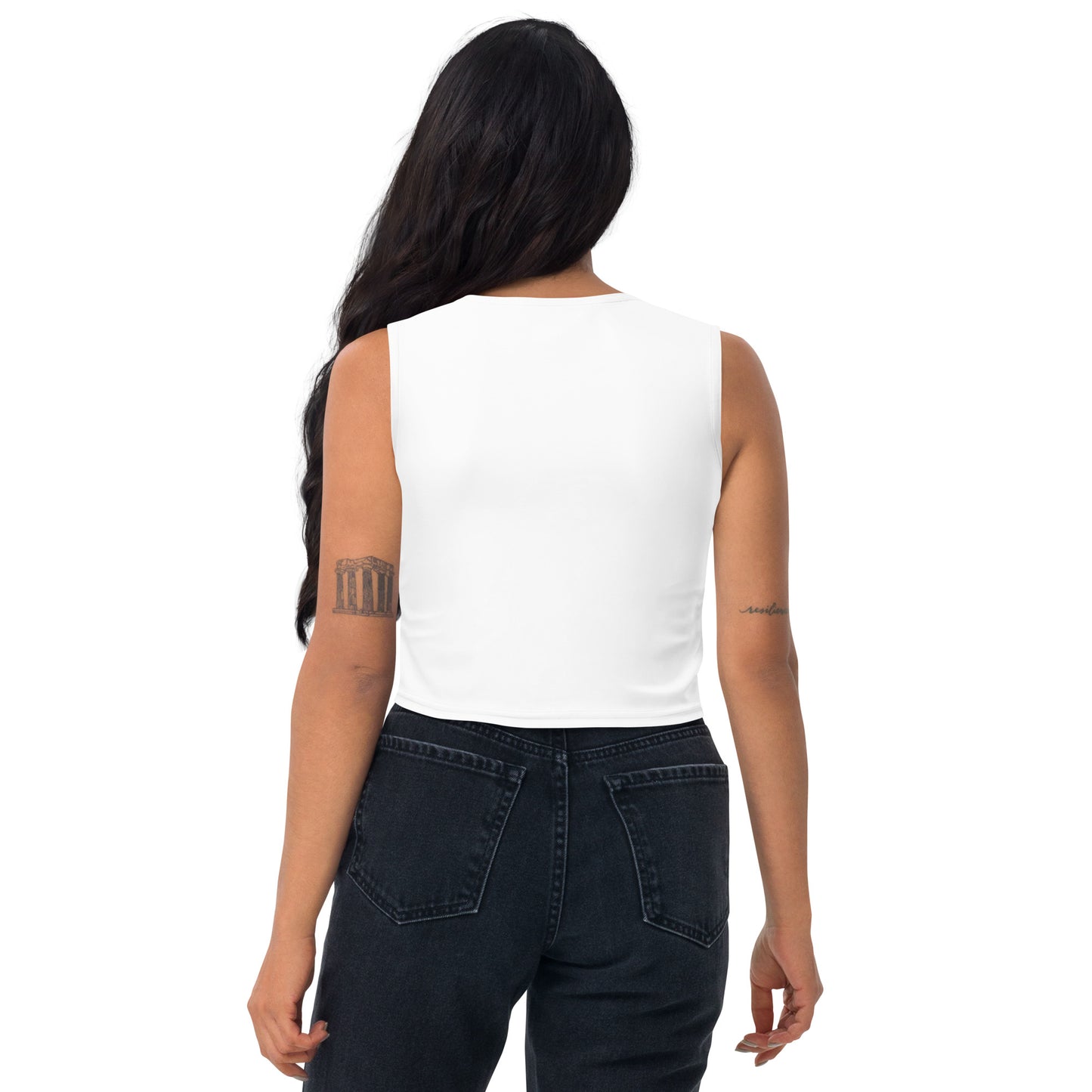 Feminist Stretch Crop Top