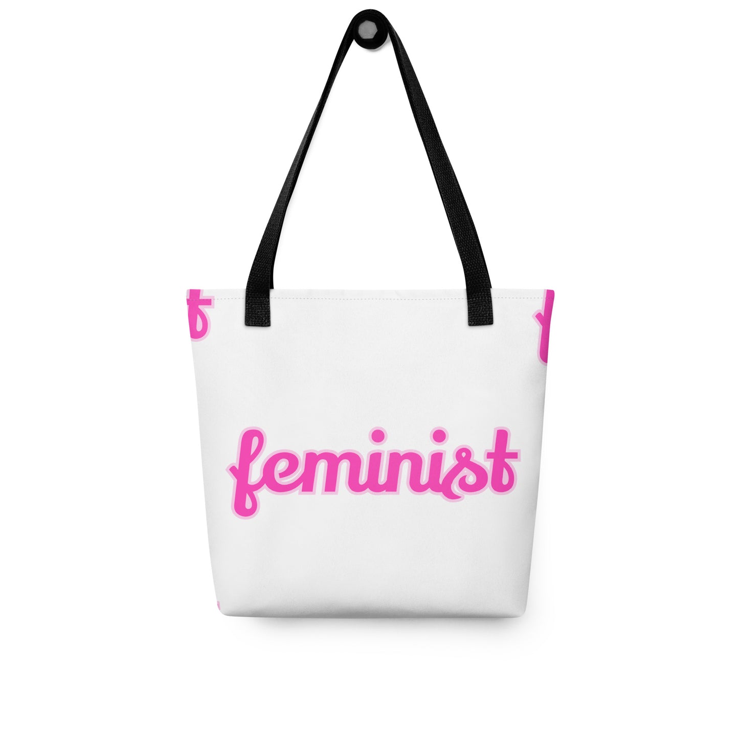 Feminist Large tote bag