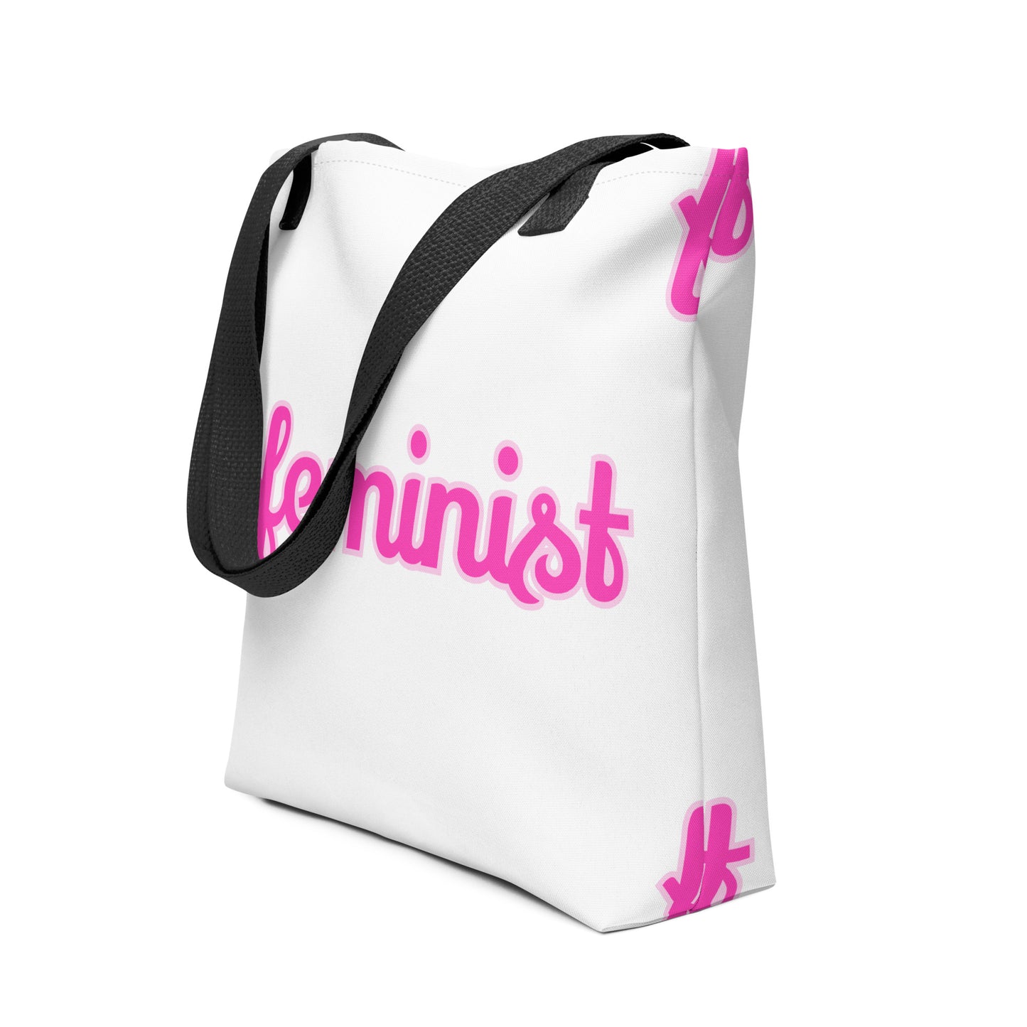 Feminist Large tote bag