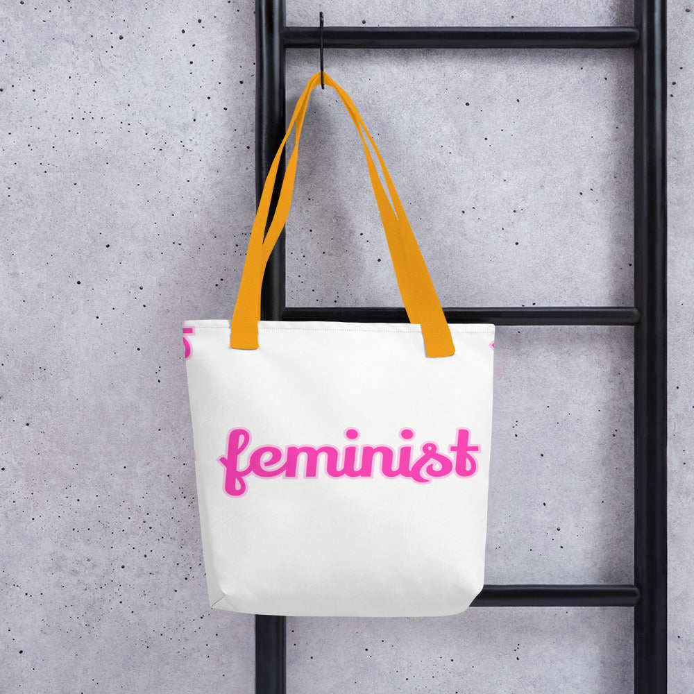 Feminist Large tote bag