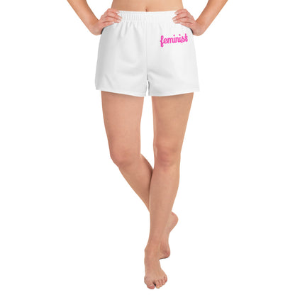 Feminist Women’s Recycled Athletic Shorts