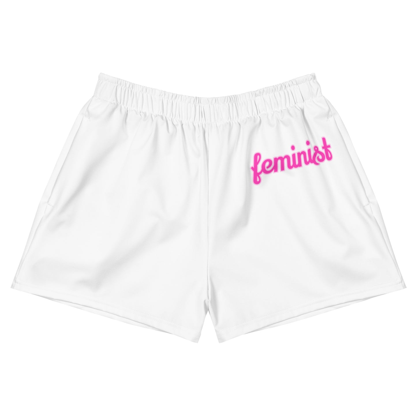 Feminist Women’s Recycled Athletic Shorts