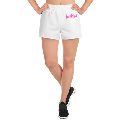 Feminist Women’s Recycled Athletic Shorts