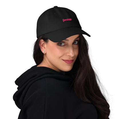 Feminist Embroidered Dad hat