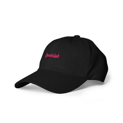 Feminist Embroidered Dad hat