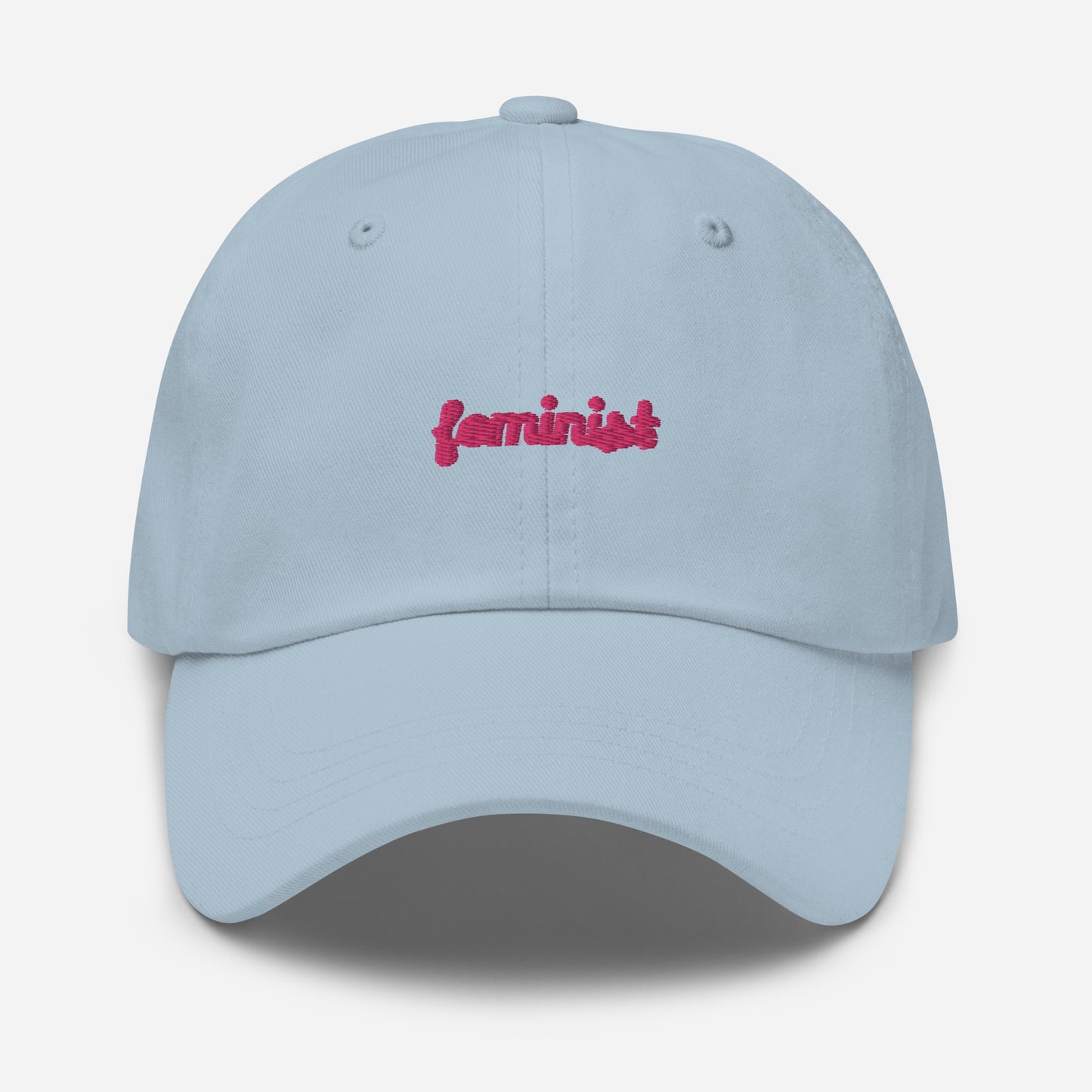 Feminist Embroidered Dad hat