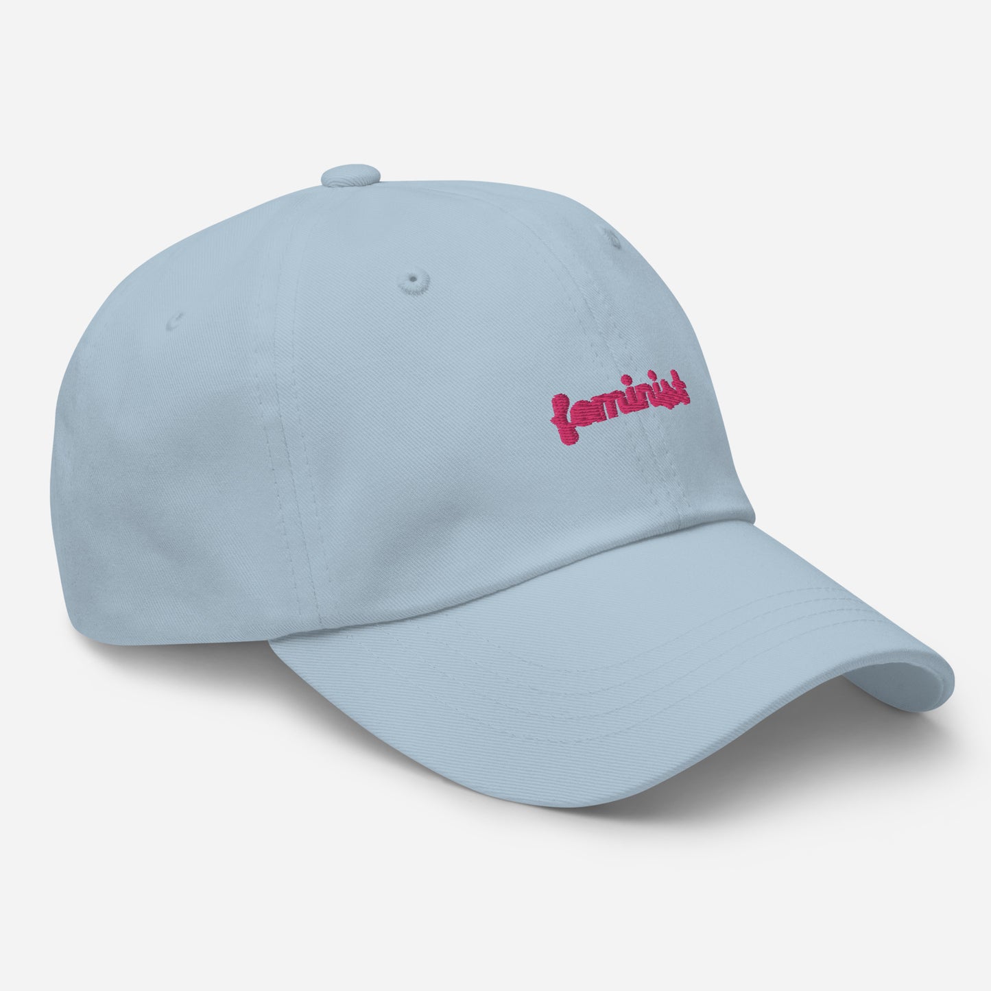 Feminist Embroidered Dad hat