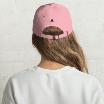 Feminist Embroidered Dad hat