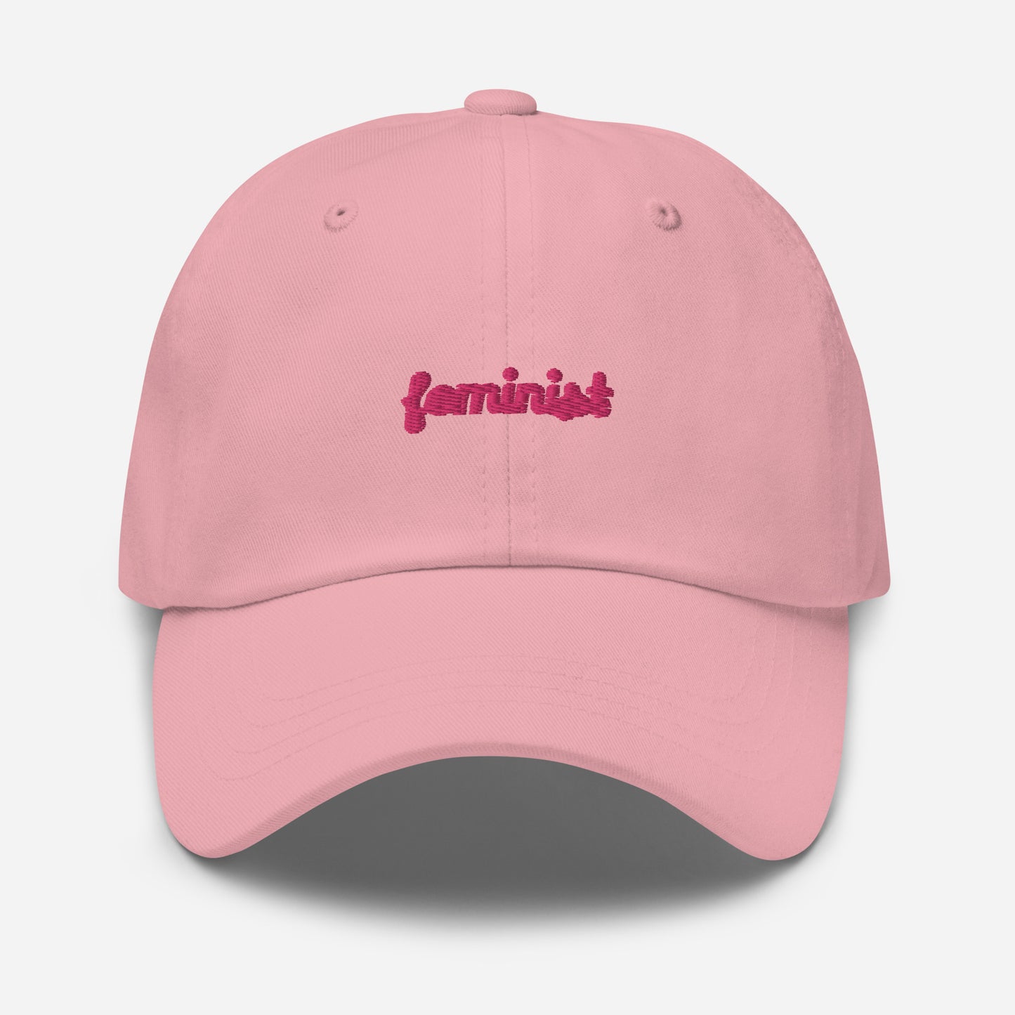 Feminist Embroidered Dad hat