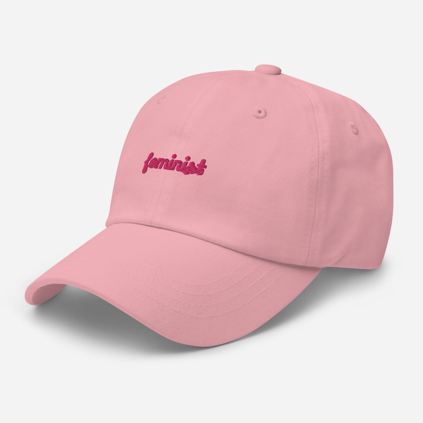 Feminist Embroidered Dad hat