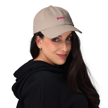 Feminist Embroidered Dad hat