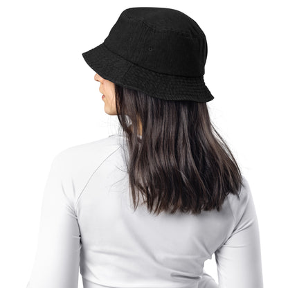 Feminist Denim bucket hat