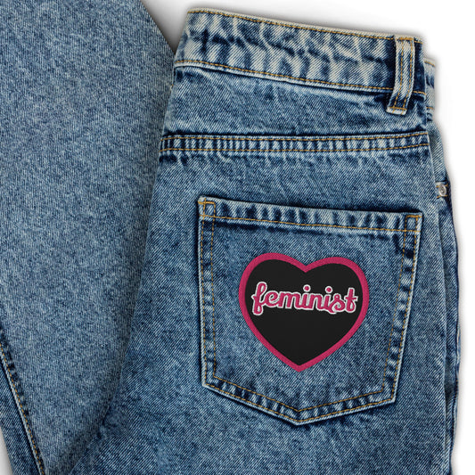 Feminist Embroidered patch