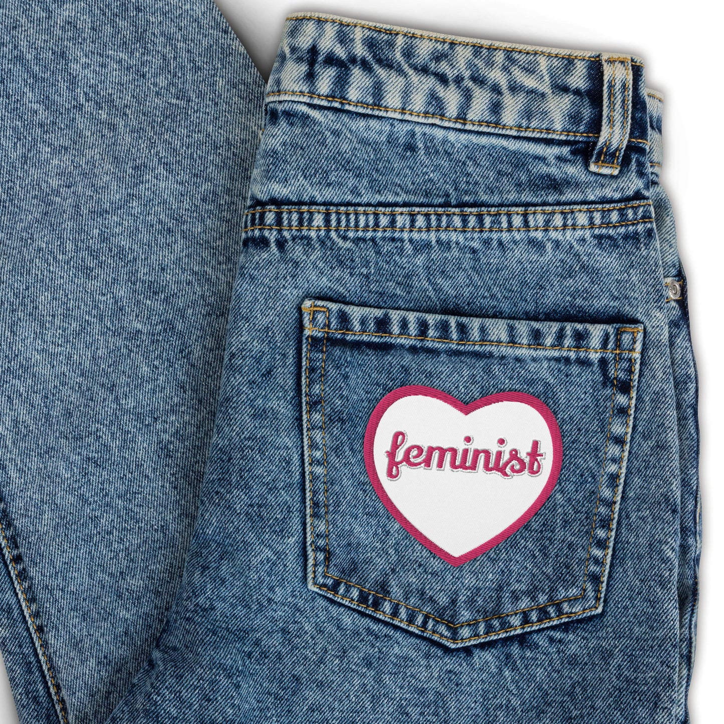 Feminist Embroidered patch