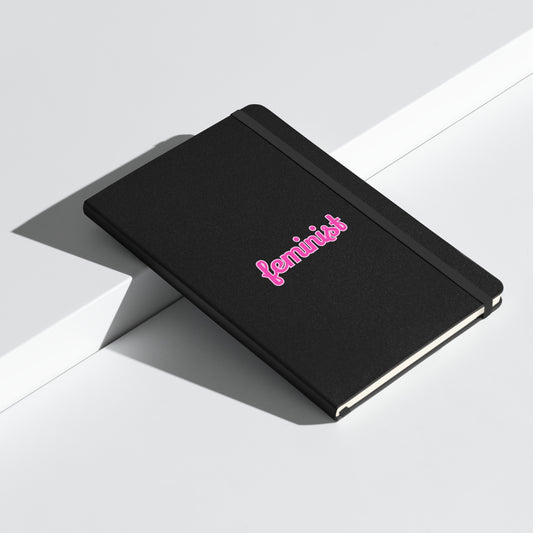 Feminist Hardcover bound notebook