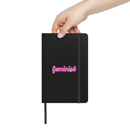 Feminist Hardcover bound notebook