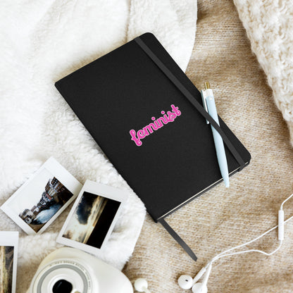 Feminist Hardcover bound notebook