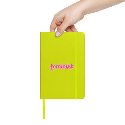 Feminist Hardcover bound notebook