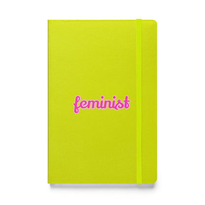 Feminist Hardcover bound notebook