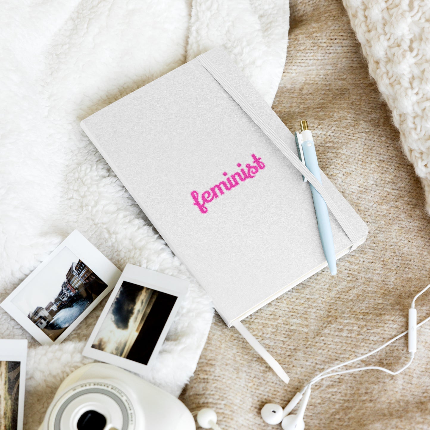 Feminist Hardcover bound notebook