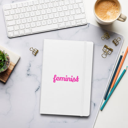 Feminist Hardcover bound notebook