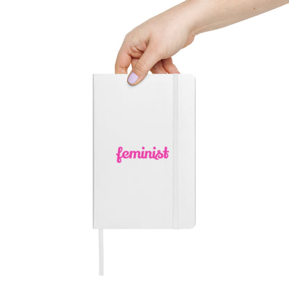 Feminist Hardcover bound notebook