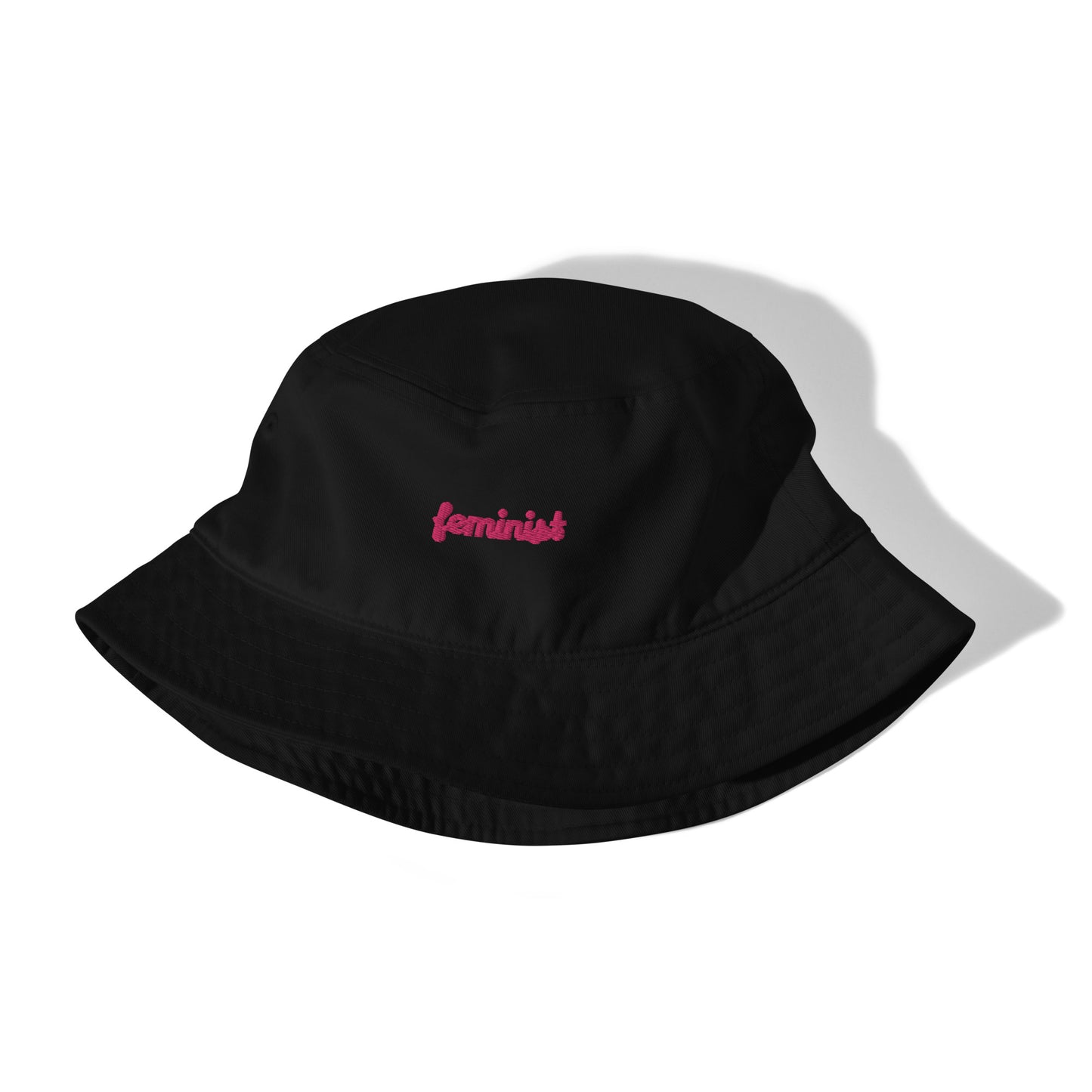 Feminist Organic bucket hat