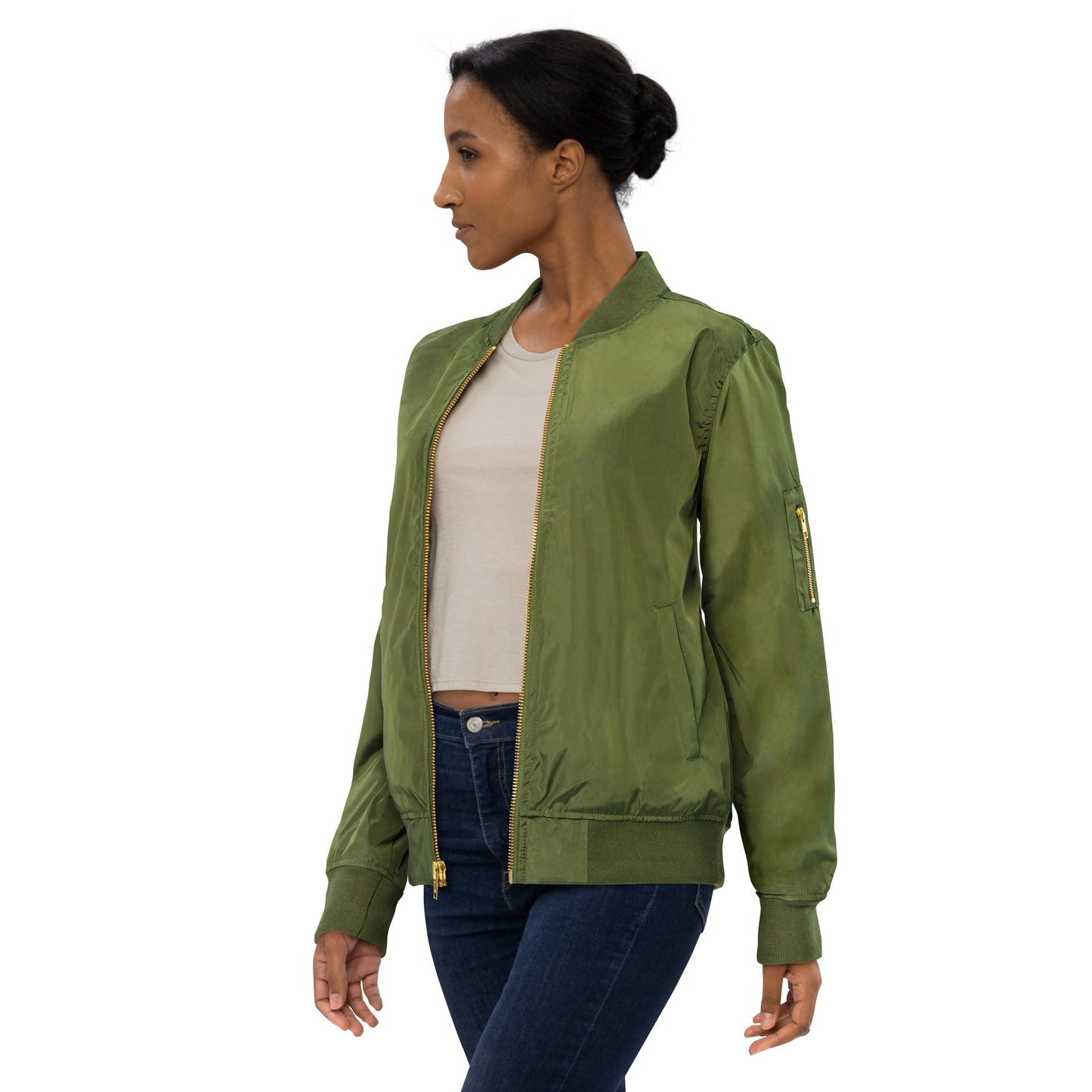 Feminist Premium recycled bomber jacket