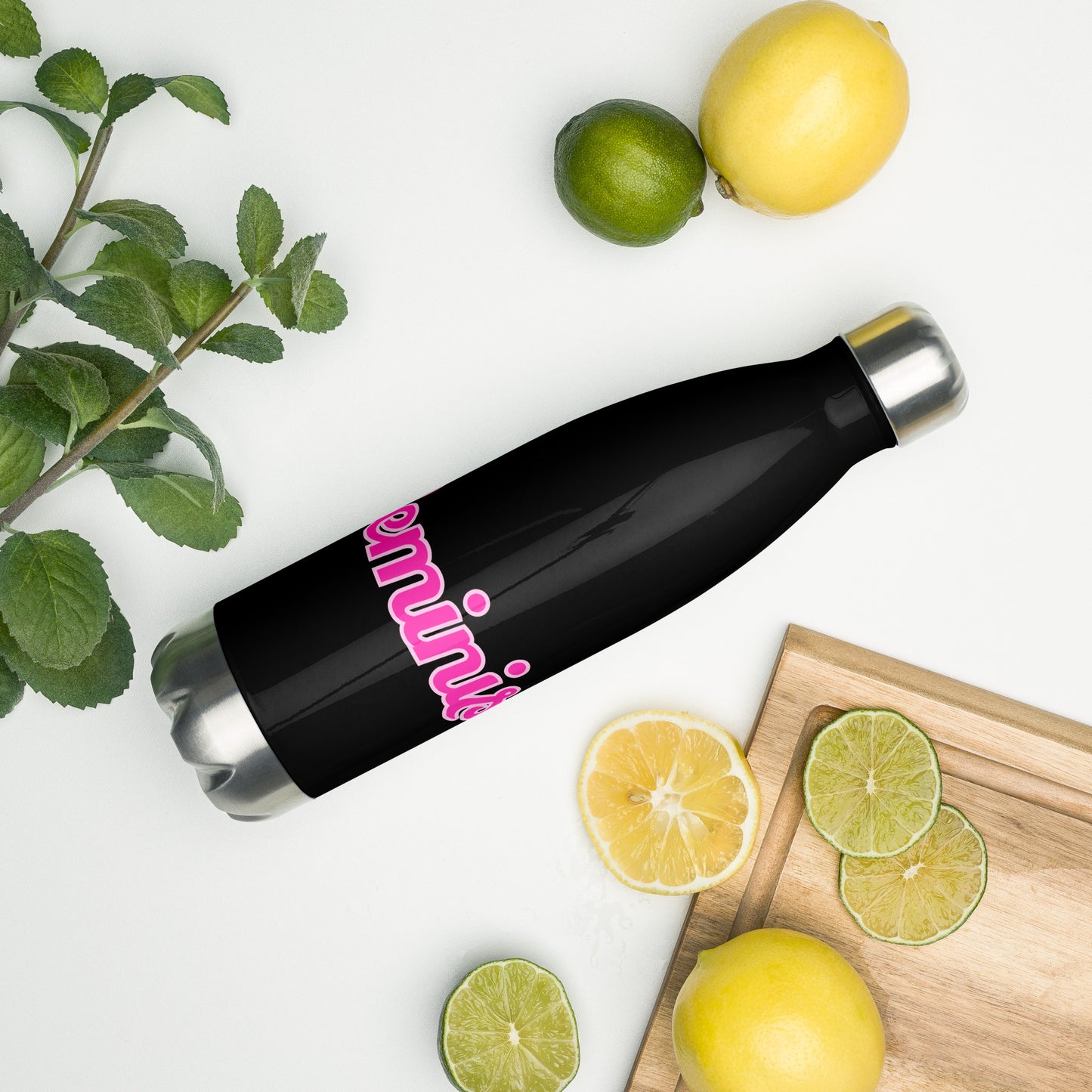 Feminist Stainless Steel Water Bottle