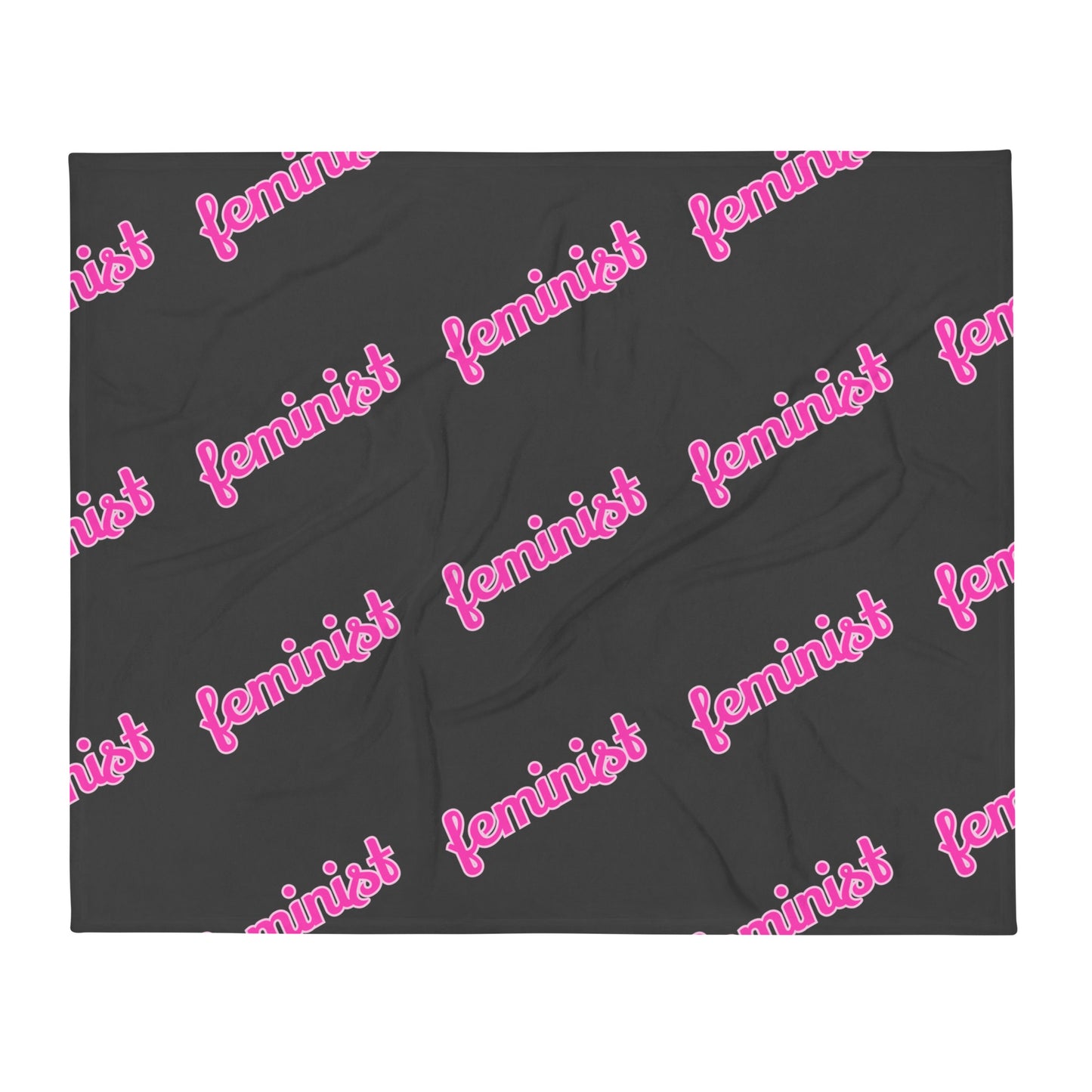 Feminist Throw Blanket