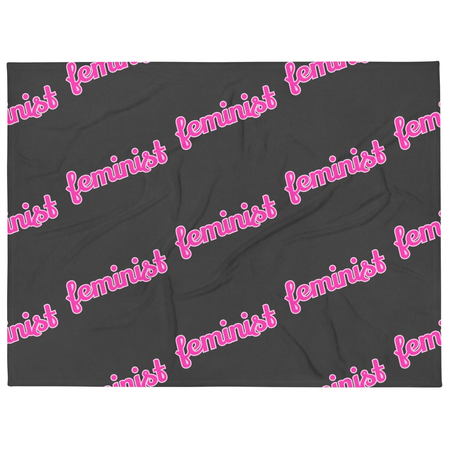 Feminist Throw Blanket