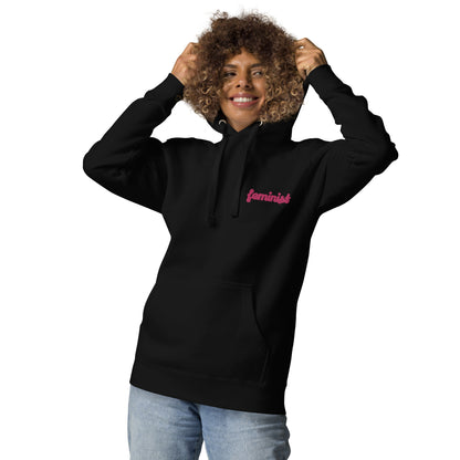 Feminist Embroidered Unisex Hoodie