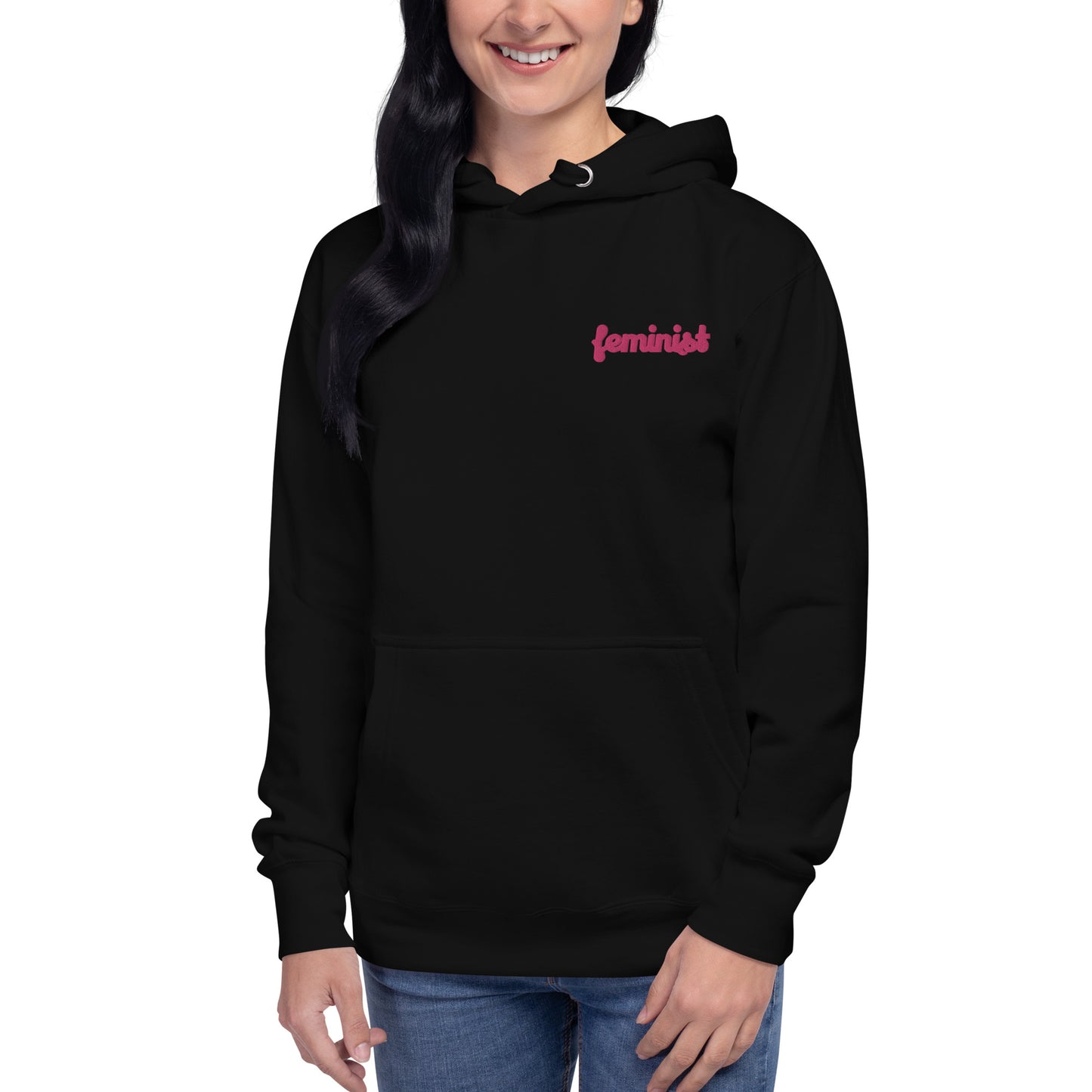 Feminist Embroidered Unisex Hoodie