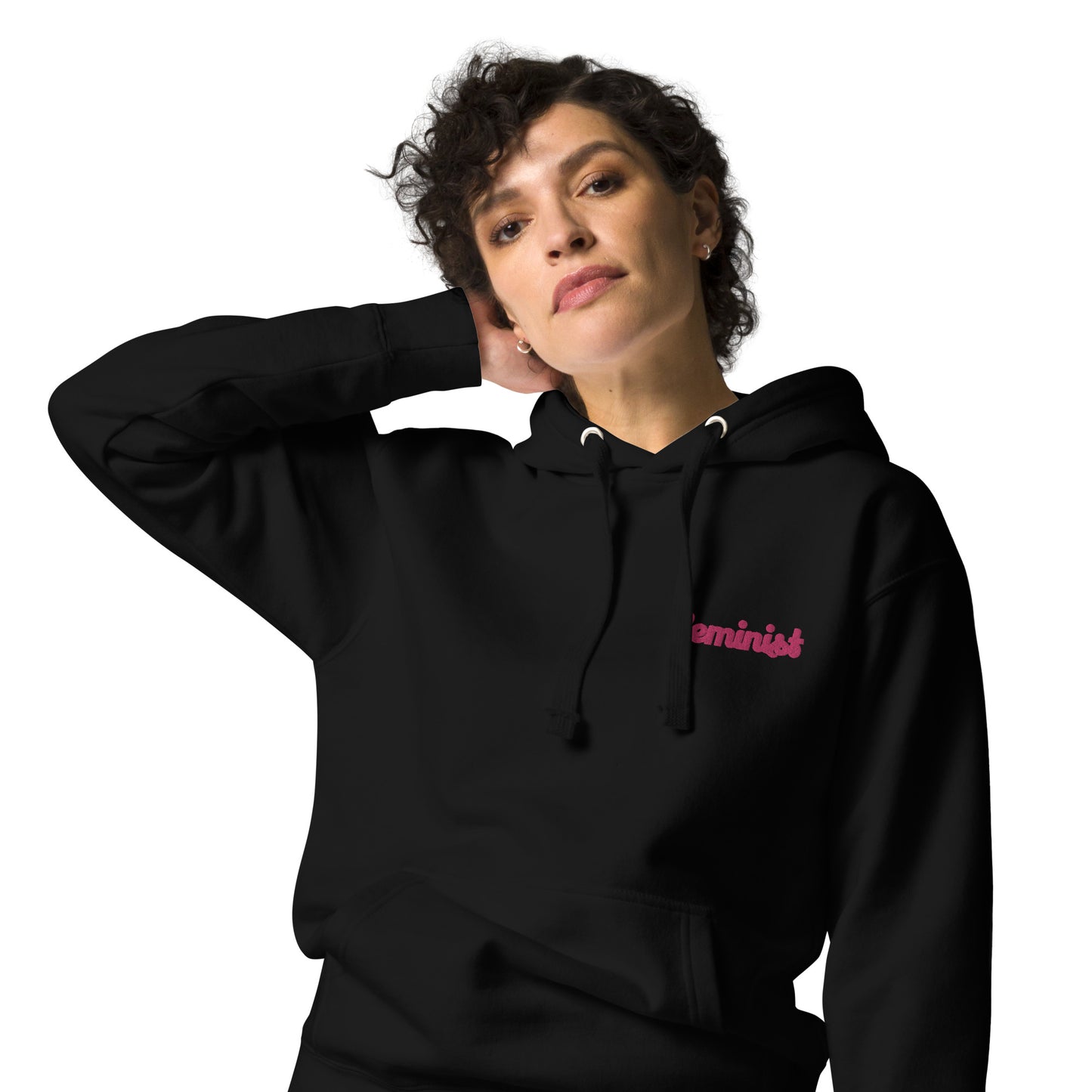 Feminist Embroidered Unisex Hoodie