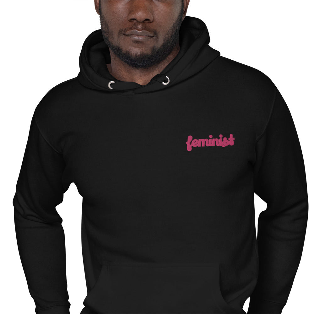 Feminist Embroidered Unisex Hoodie