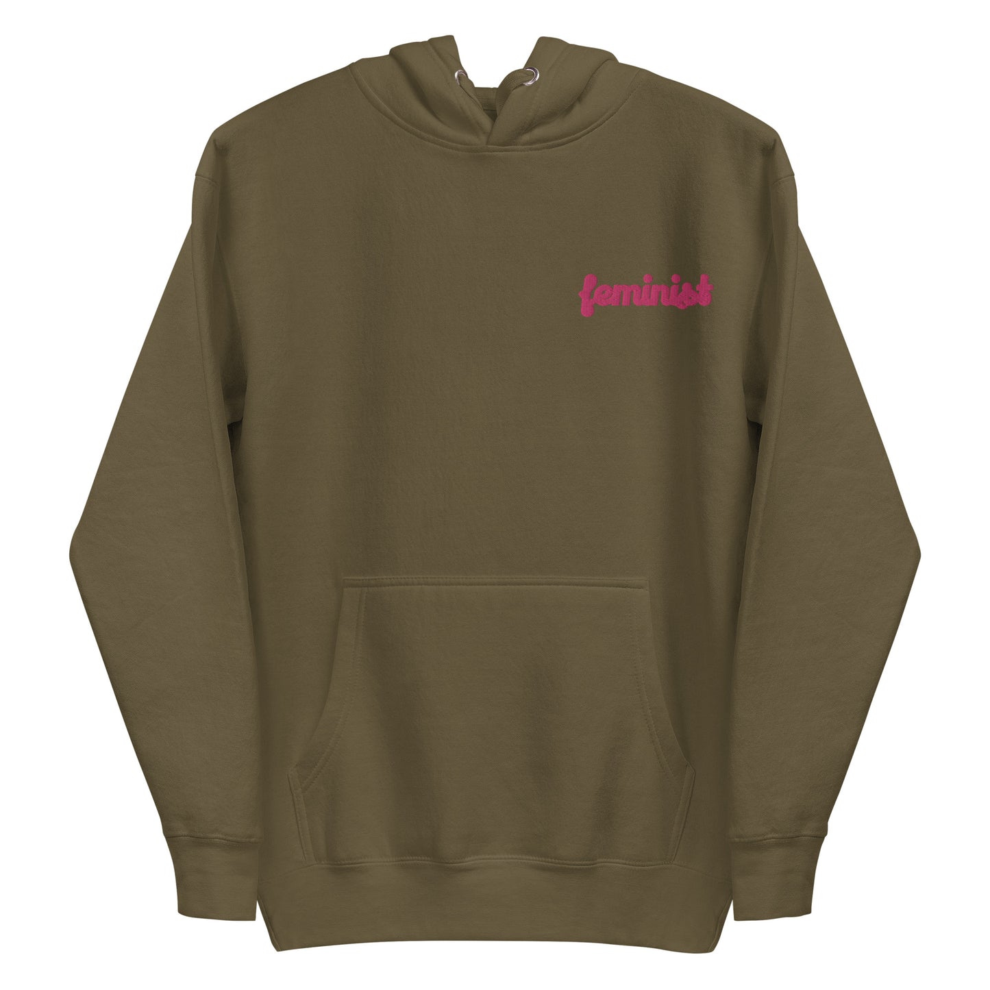 Feminist Embroidered Unisex Hoodie