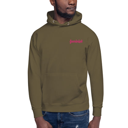 Feminist Embroidered Unisex Hoodie