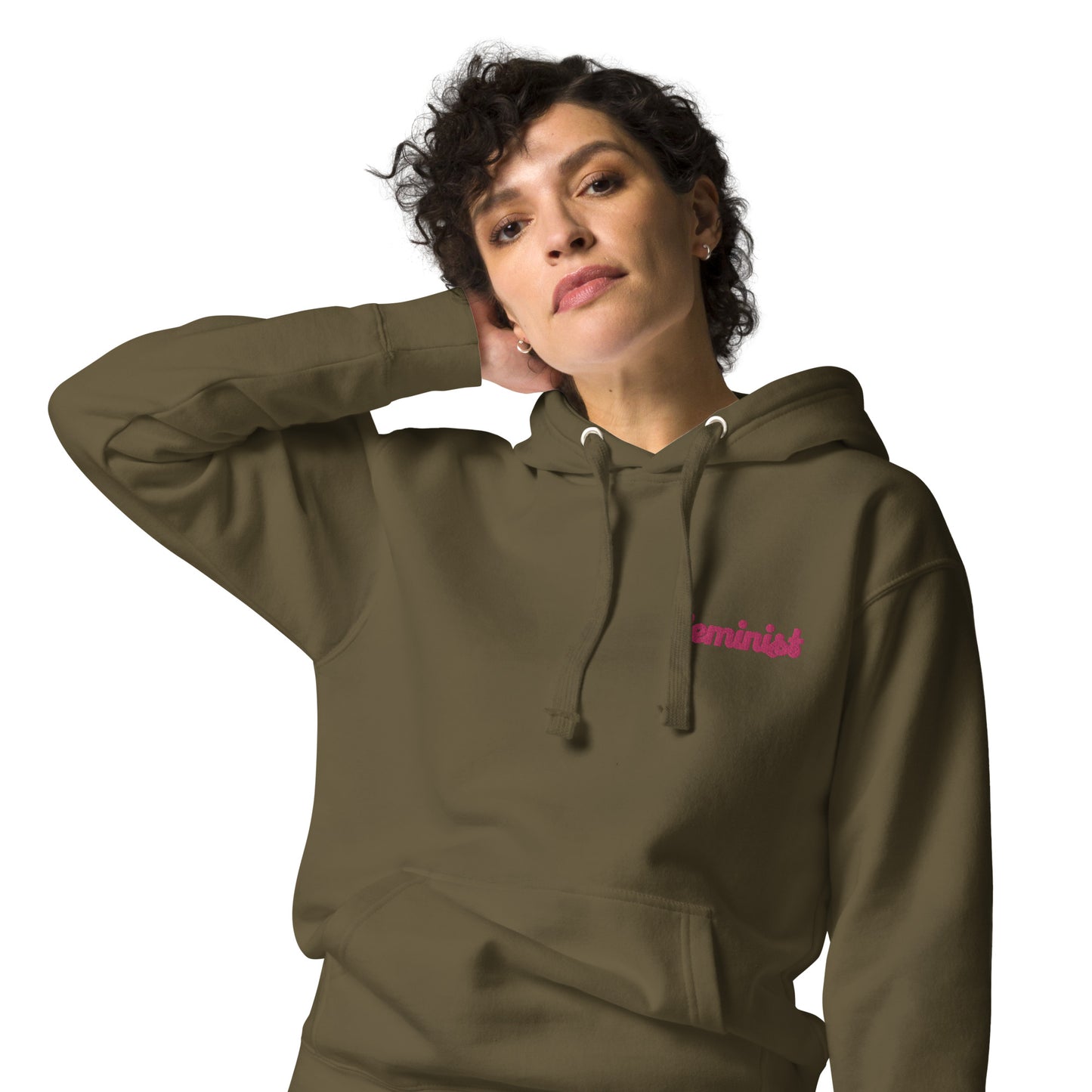 Feminist Embroidered Unisex Hoodie