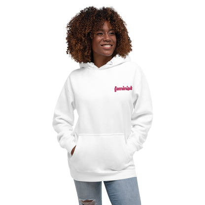 Feminist Embroidered Unisex Hoodie