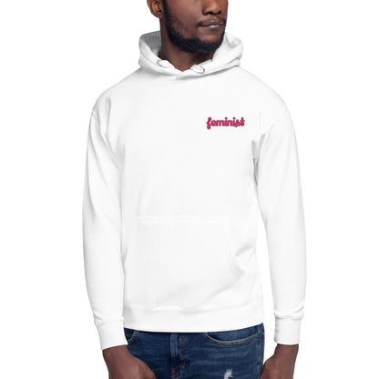 Feminist Embroidered Unisex Hoodie