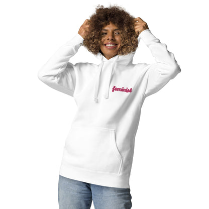 Feminist Embroidered Unisex Hoodie