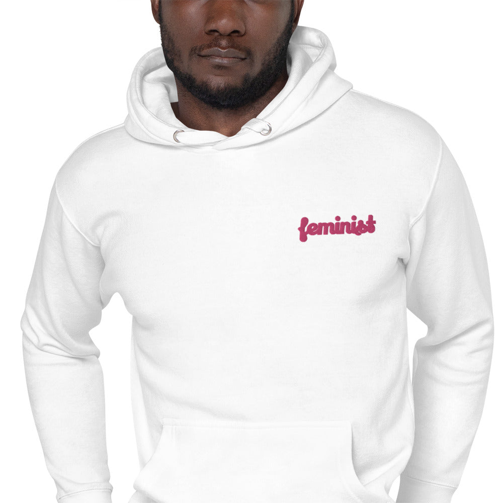 Feminist Embroidered Unisex Hoodie