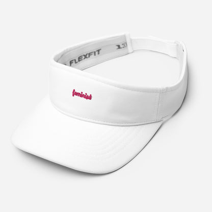 Feminist Embroidered Visor