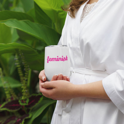 Feminist wine tumbler