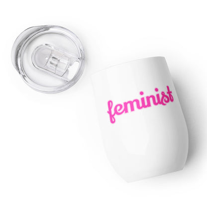 Feminist wine tumbler