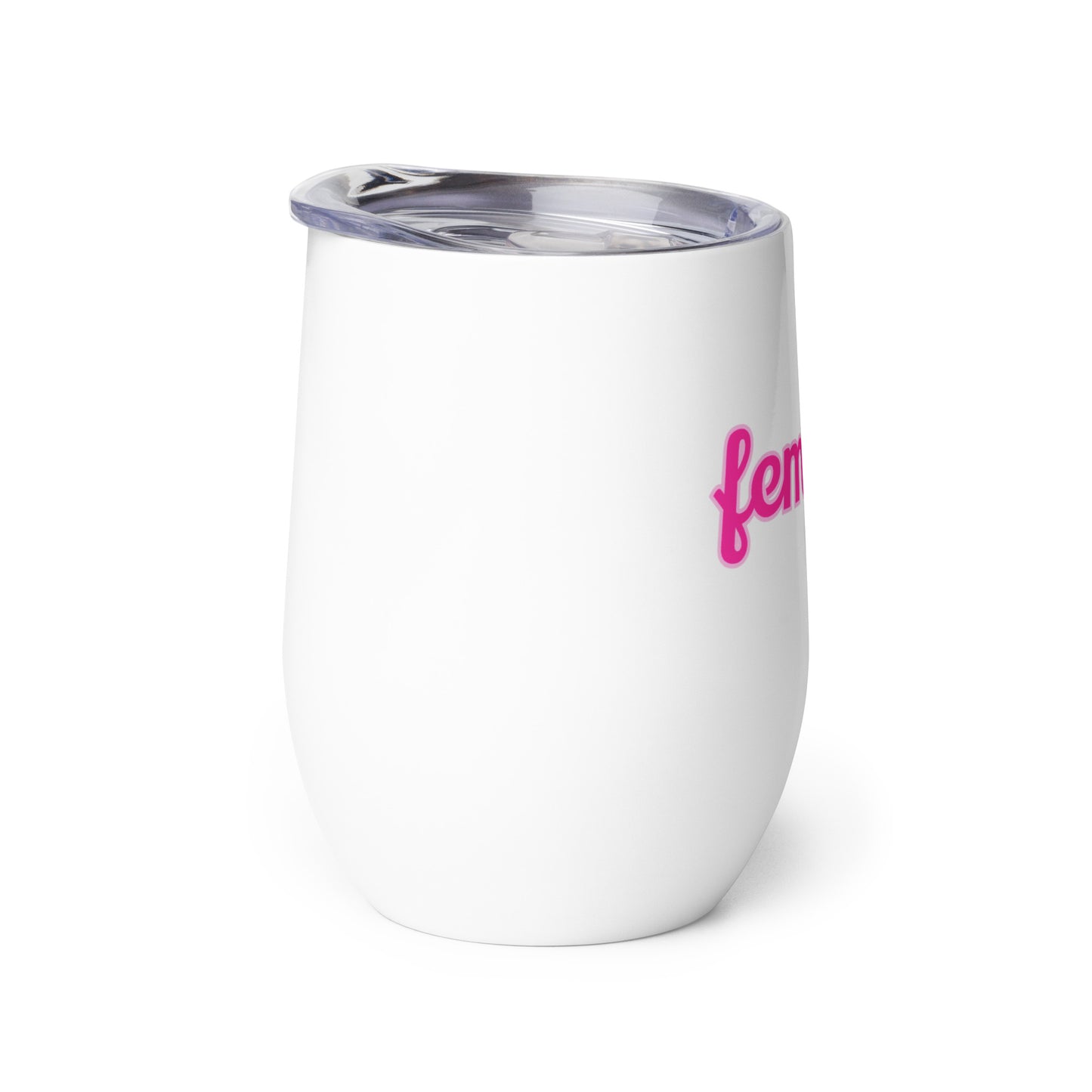 Feminist wine tumbler