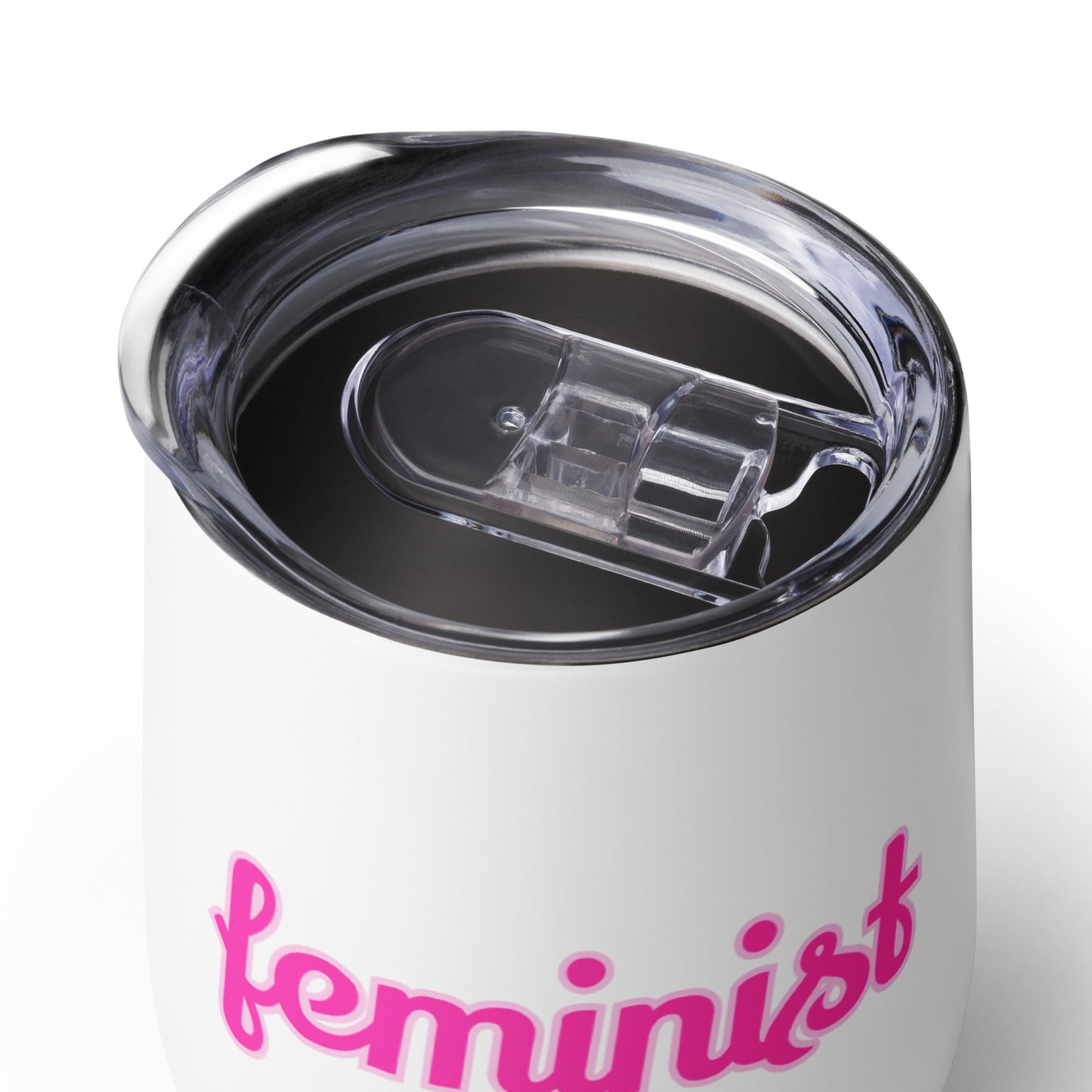 Feminist wine tumbler