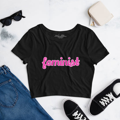 Feminist Women’s Crop Tee