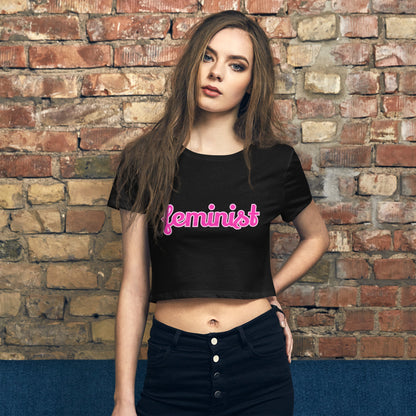 Feminist Women’s Crop Tee