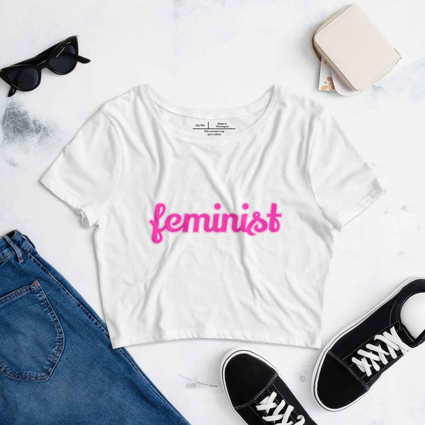 Feminist Women’s Crop Tee